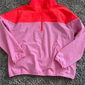 Under Armour Women's Two-Tone Pink Jacket